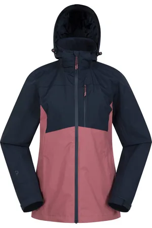 Mountain Warehouse Womens/Ladies Rainforest II Extreme Colour Block Waterproof Jacket - Size 10 UK