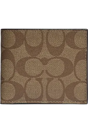 Coach Mens ID Billfold in Signature PVC - - One Size