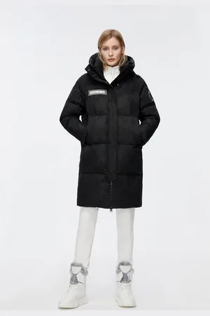 Bosideng Womens Mid-Length Goose Down Jacket - - Size 6 UK
