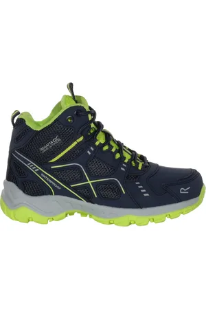 Regatta Childrens Unisex Childrens/Kids Vendeavour Walking Boots (Navy/Lime Punch) - - Size UK 2.5 Infant