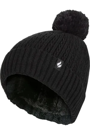 Heat Holders Womens Ladies Thermal Cable Beanie Hat