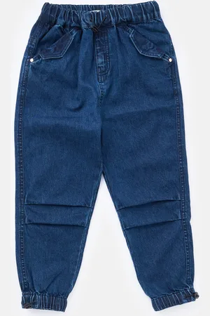Angel & Rocket Girls Carrie Denim Parachute Trousers - - Size 6Y