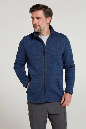 Mountain Warehouse Mens Idris III Full Zip Fleece Jacket - Size 2XS