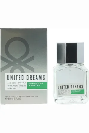 Benetton Mens Dreams Aim High Eau de Toilette 60ml Spray For Men - - One Size