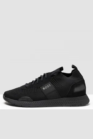 HUGO BOSS Green Titanium Runner REPREVE Mens Trainers - Textile - Size UK 13