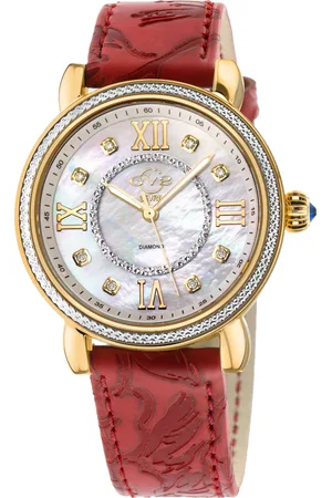 GV2 by Gevril WoMens Marsala Leather Watch - - One Size