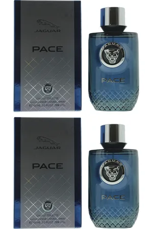 Jaguar Mens Pace Eau de Toilette 60ml x 2 - One Size