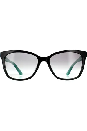 Calvin Klein Rectangle Womens Teal Grey Gradient Sunglasses - One Size