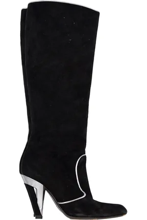 Dolce & Gabbana Pre-owned Womens & Knee-High Boots in Suede - Size EU 37