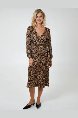 Blue Vanilla Womens Draped Waist Wrap Dress - - Size 10 UK