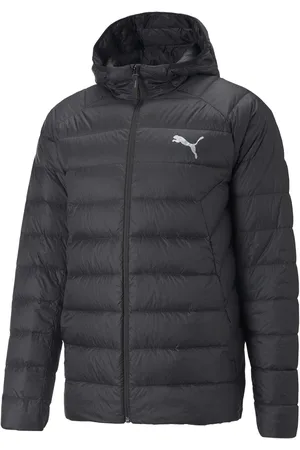 PUMA Mens Packlite Hooded Down Jacket Quilted - Polyamide - Size 2XL