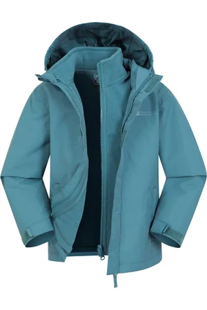Mountain Warehouse Kids Unisex Childrens/Kids Fell 3 in 1 Water Resistant Jacket - Size 3-4Y