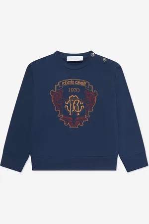 Roberto Cavalli Boys Logo Sweatshirt in - Size 16Y