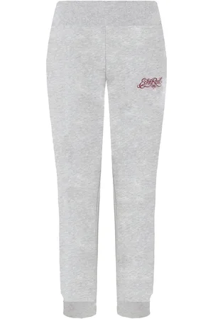 Ecko Marcia Womens Grey Marl Track Pants - - Size Large