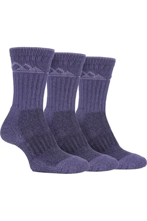 Storm Bloc Womens - 3 Pairs Ladies Heavy Cushion Cotton Socks - - Size UK 4-6.5