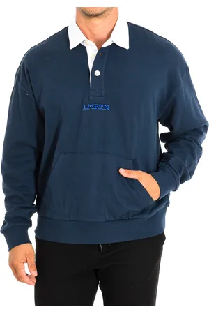 La Martina Mens Long Sleeve Polo TMF002-JS305 men - Cotton - Size Medium