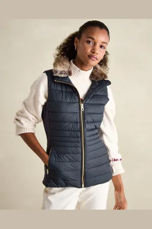 Joules Beckley Womens Padded Gilet - - Size 10 UK