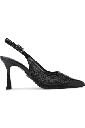 Carvela Womens Midnight Sling Heels - material_Fabric - Size UK 8