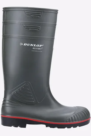 Dunlop Acifort Heavy Duty Full Safety Wellington Mens - - Size UK 9