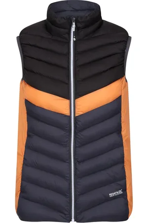 Regatta Womens/Ladies Harrock II Baffled Gilet (Seal /Black) - Size 16 UK