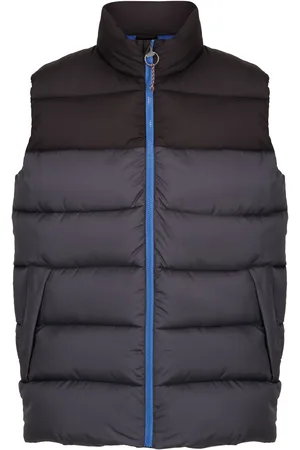 Regatta Mens Vintage Colour Block Gilet (Seal /Black) - Size Medium