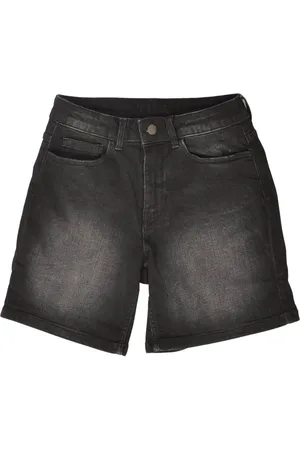 VILA Womens Stretch High Waist Denim Shorts - - Size 8 UK