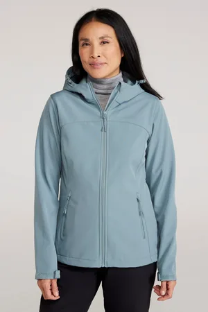 Mountain Warehouse Womens/Ladies Exodus Water Resistant Soft Shell Jacket - Size 20 UK
