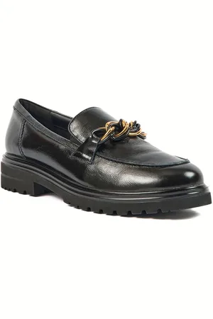 Pod Tate Faux Leather WoMens Loafers - Size UK 5.5