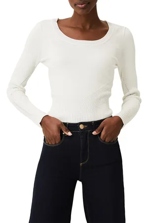 Phase Eight Womens Dalma Chevron Fitted Knit Top - - Size 8 UK