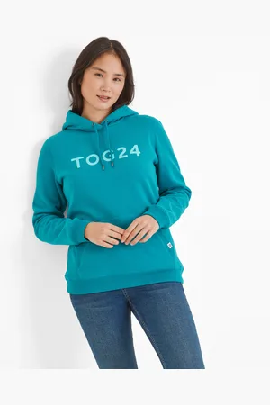 Tog 24 Isobel Womens Hoody - Neptune Blue - Polycotton - Size 12 UK