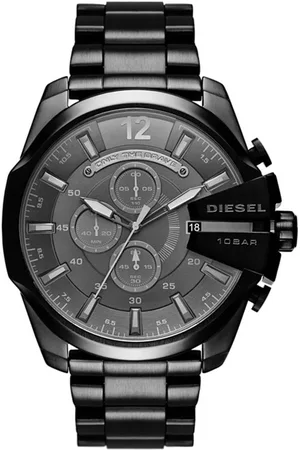 Diesel Mens Mega Chief Chronograph Watch DZ4355 - Metal - One Size