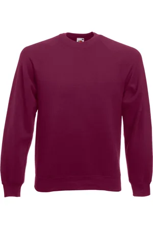 Fruit Of The Loom Mens Raglan Sleeve Belcoro Sweatshirt - Size X-Large