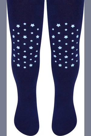 Steven Baby Girl Tights with Grips