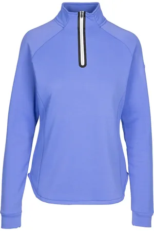 DLX Womens/Ladies Mhairi Long-Sleeved Top (Baja Blue) - - Size Medium