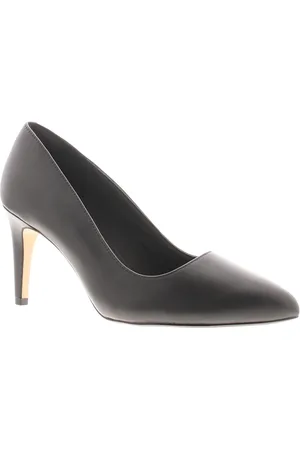 Clarks Womens Court Shoes Laina Rae Leather Slip On - Size UK 4