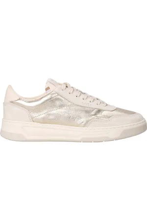 HUGO BOSS Womens Baltimore Tennis Trainers in Leather (archived) - Size UK 4