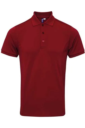 Premier Mens Coolchecker Plus Piqu Polo Shirt - Size Small