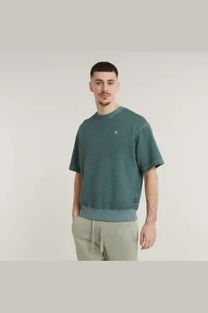 G-Star Mens G-Star RAW Overdyed Loose Sweater - Cotton - Size Small