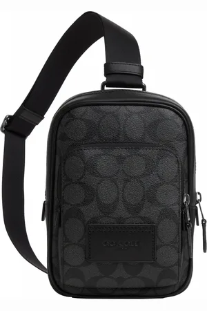 Coach Mens Track Pack 14 in Signature Bag - - One Size