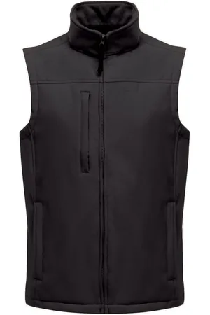 Regatta Mens Flux Softshell Bodywarmer / Sleeveless Jacket (Water Repellent & Wind Resistant) (All ) - Size 2XL