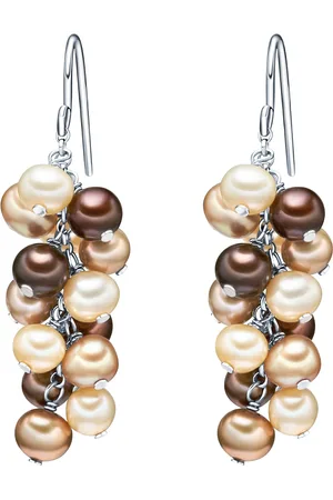 Valero Pearls Womens Fresh Water Cultured Pearl Earring - Sterling Silver - One Size