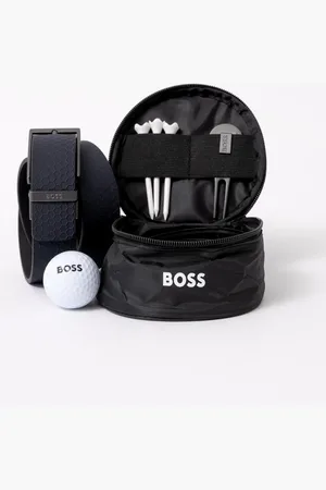HUGO BOSS Mens Reversible Belt and Golf Set - - Size 38 inches