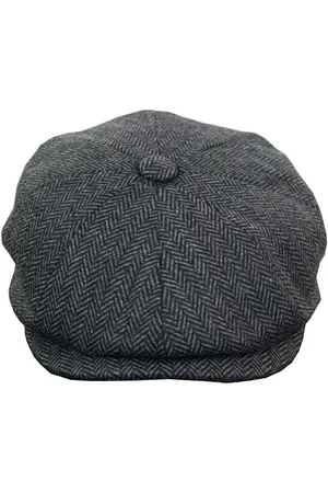 Infinity Mens Peaky Blinders Tweed Gatsby Hat - - Size Medium