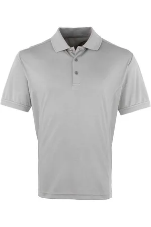 Premier Mens Coolchecker Pique Polo Shirt - Size Medium