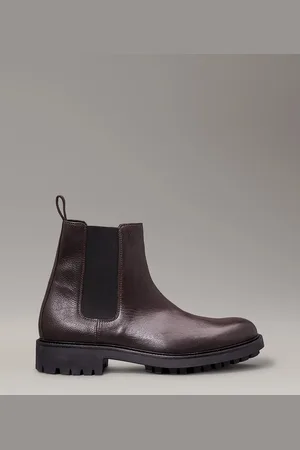 Calvin Klein CHELSEA BOOTS Mens Mole - - Size UK 10