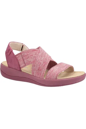 Hush Puppies Womens/Ladies Sophia Sandals (Red/Beige) - - Size UK 3