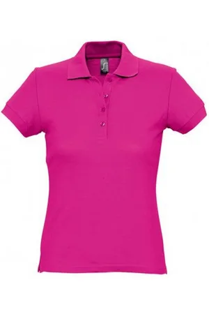 Sols Womens/Ladies Passion Pique Short Sleeve Polo Shirt Cotton - Size Large