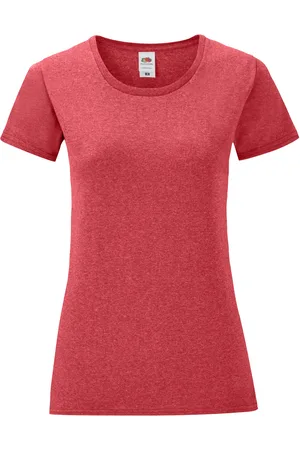 Fruit Of The Loom Womens/Ladies Iconic Heather T-Shirt (Heather ) - Size Medium