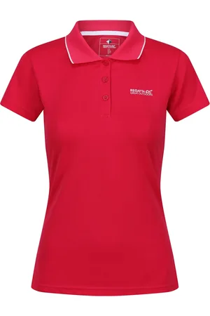 Regatta Womens/Ladies Maverick V Polo Shirt ( Potion) Cotton - Size 10 UK
