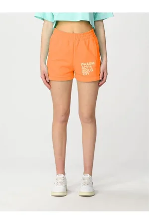 PHARMACY INDUSTRY WoMens Chic Cotton Logo Shorts material_cotton - Size Small